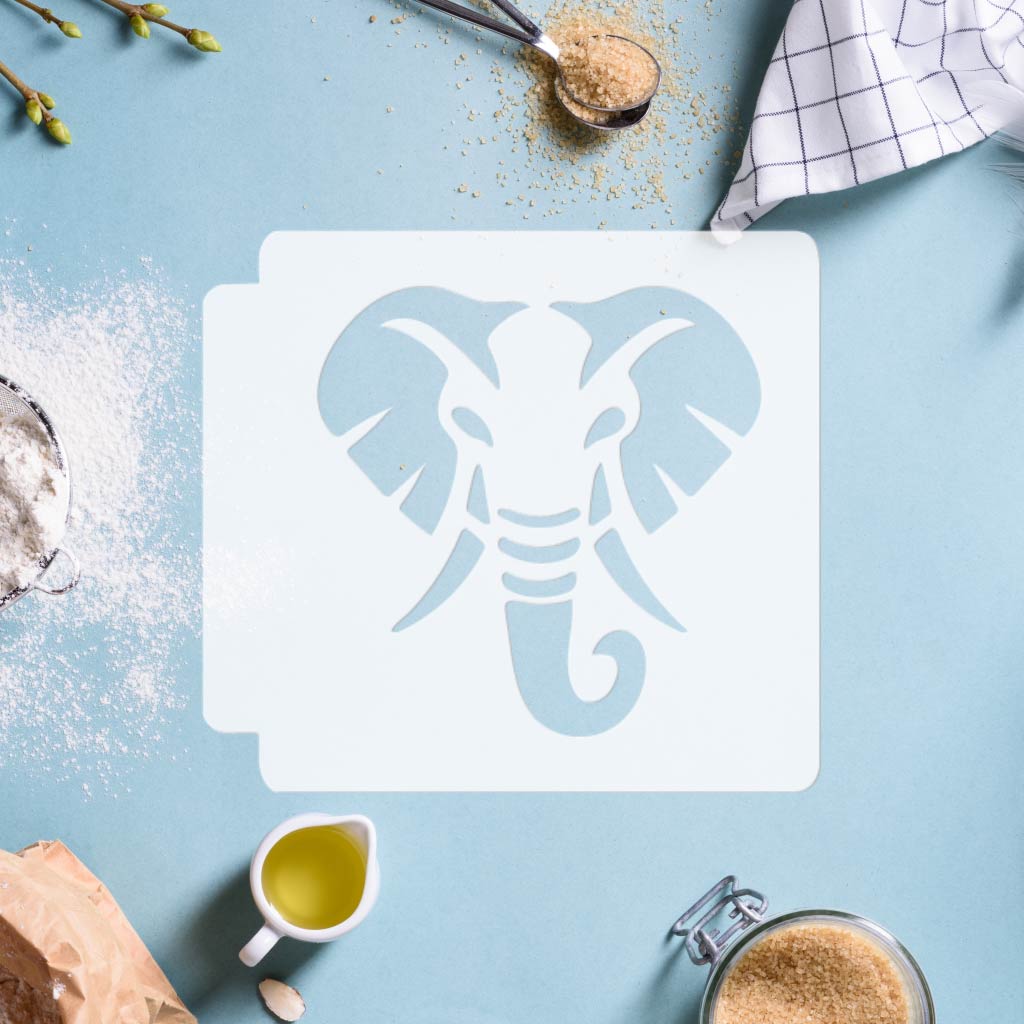Elephant Head 783-K446 Stencil
