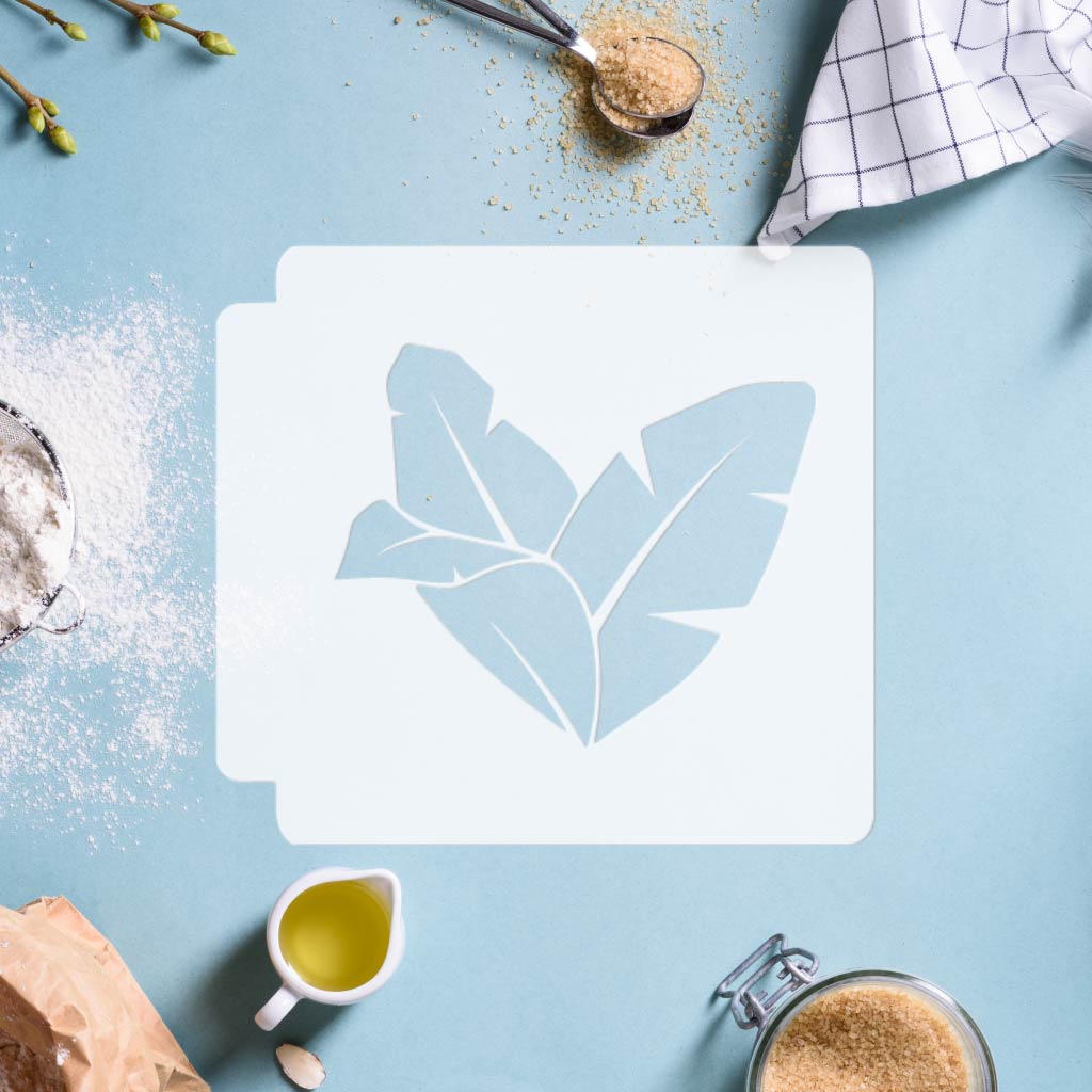 Banana Leaves 783-K682 Stencil