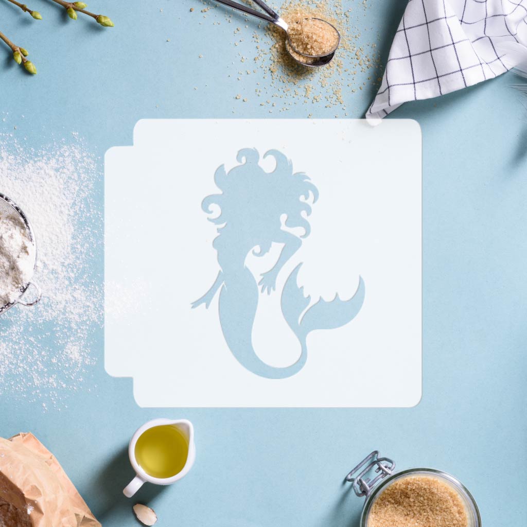 Mermaid Body 783-K509 Stencil